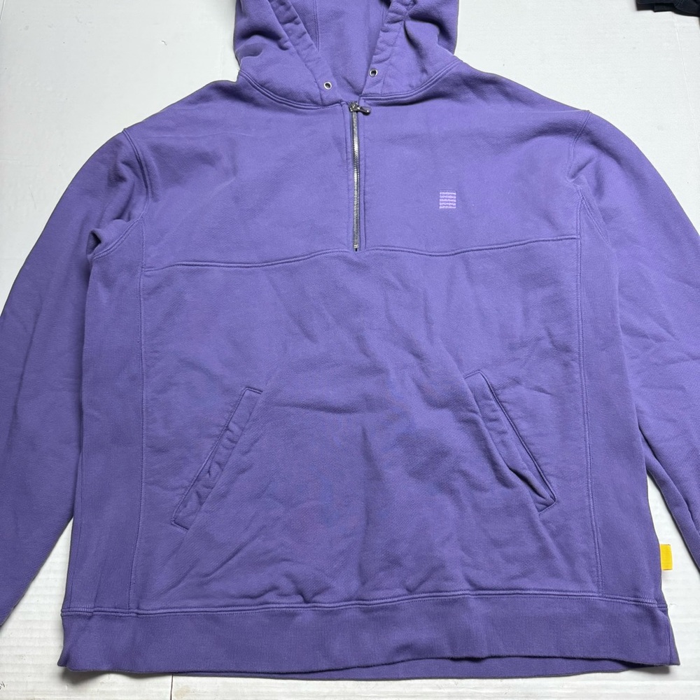 Yellow Label Co YELABÈL The Bolt Hoodie In Purple Size: XL Missing Drawstring